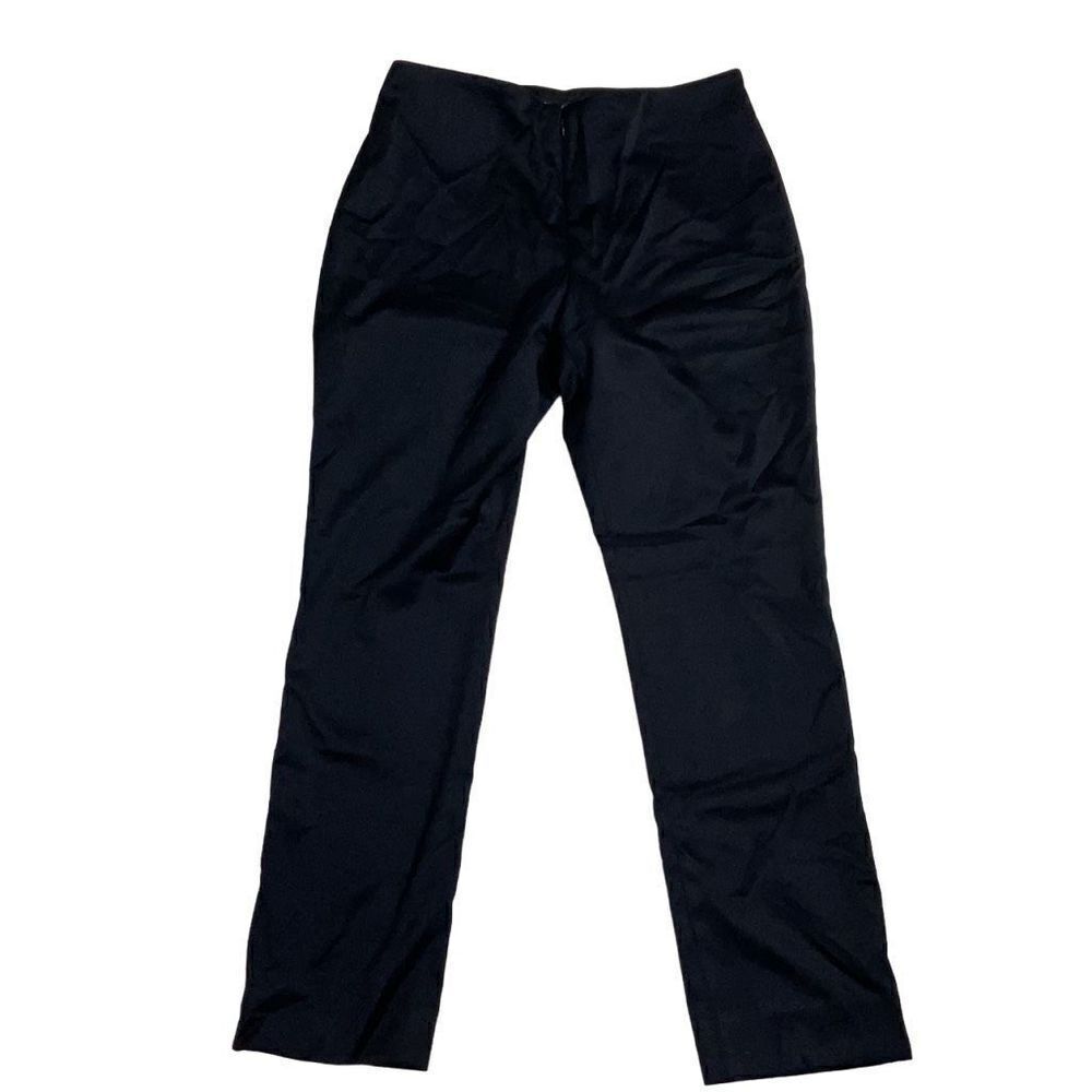 NWT Peace of Cloth Jerry Navy Zipper Front Ankle Pants Size 4